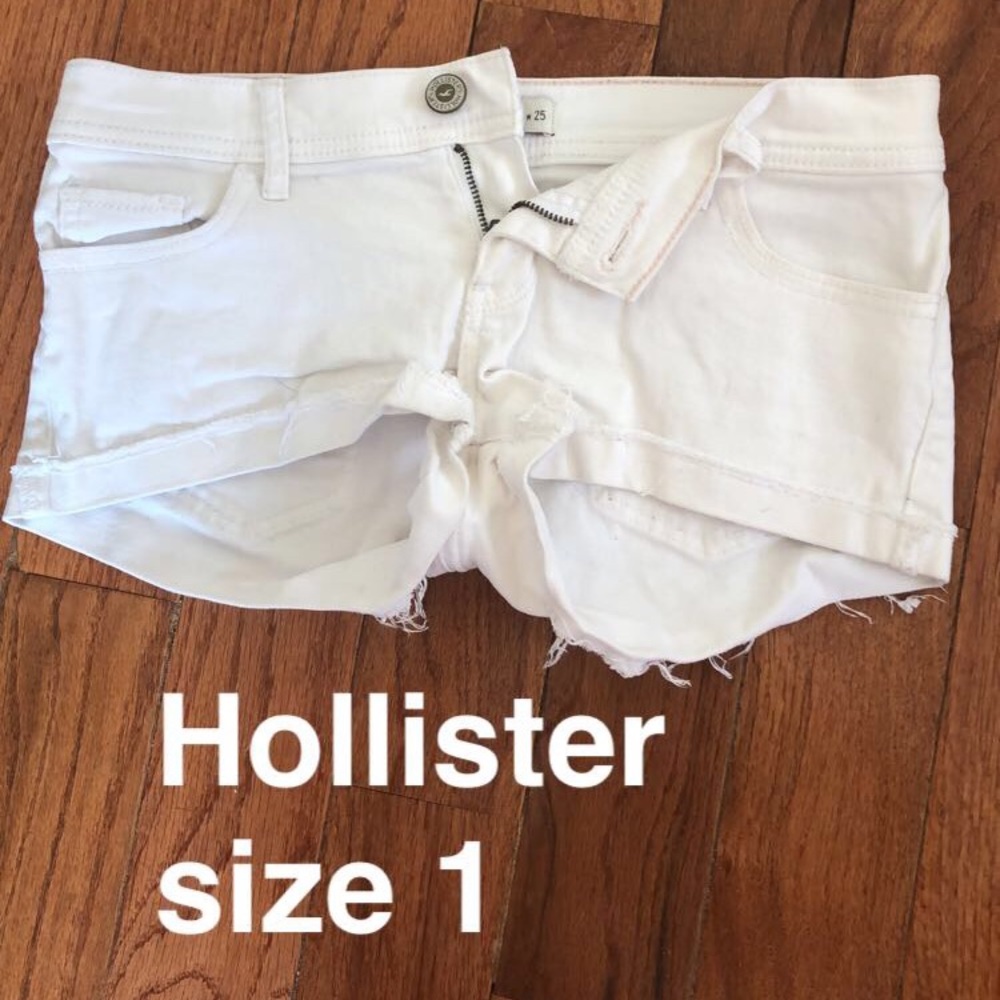 Hollister White Jeans